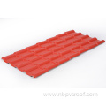 Roman type plastic resin upvc roof tile